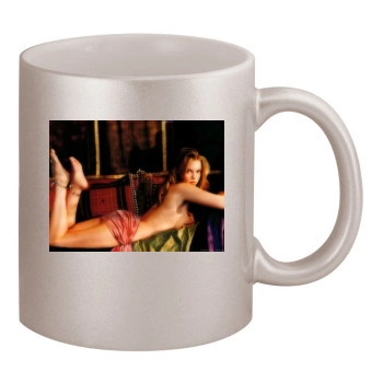 Katherine Heigl 11oz Metallic Silver Mug