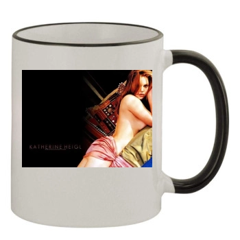 Katherine Heigl 11oz Colored Rim & Handle Mug