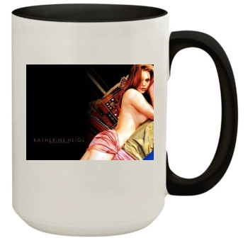 Katherine Heigl 15oz Colored Inner & Handle Mug