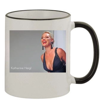 Katherine Heigl 11oz Colored Rim & Handle Mug