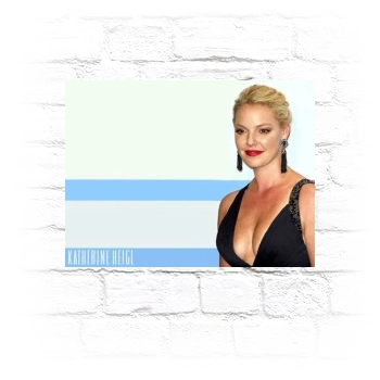 Katherine Heigl Metal Wall Art