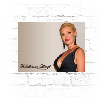 Katherine Heigl Metal Wall Art