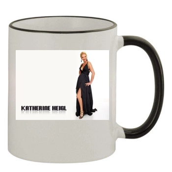 Katherine Heigl 11oz Colored Rim & Handle Mug