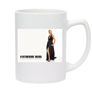 Katherine Heigl 14oz White Statesman Mug