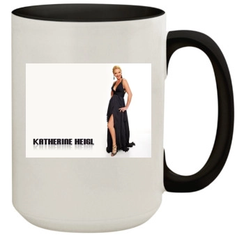 Katherine Heigl 15oz Colored Inner & Handle Mug