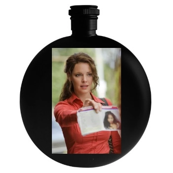 Katherine Heigl Round Flask