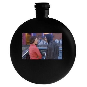 Katherine Heigl Round Flask