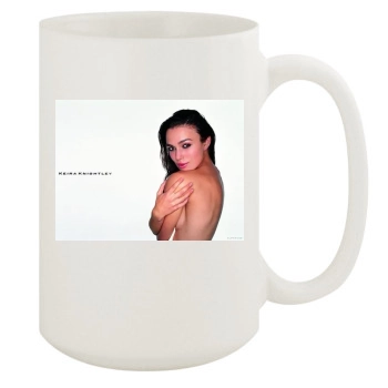 Keira Knightley 15oz White Mug