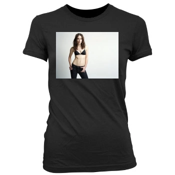 Keira Knightley Women's Junior Cut Crewneck T-Shirt