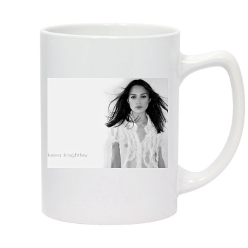 Keira Knightley 14oz White Statesman Mug