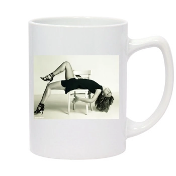 Keira Knightley 14oz White Statesman Mug