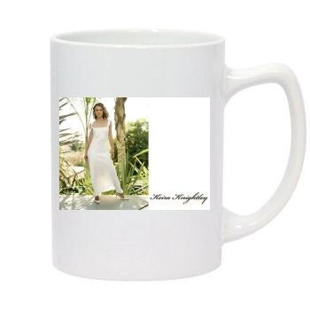 Keira Knightley 14oz White Statesman Mug