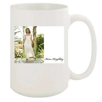 Keira Knightley 15oz White Mug