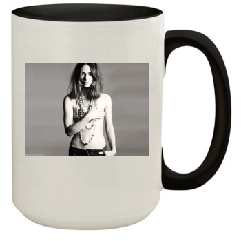 Keira Knightley 15oz Colored Inner & Handle Mug