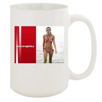 Keira Knightley 15oz White Mug