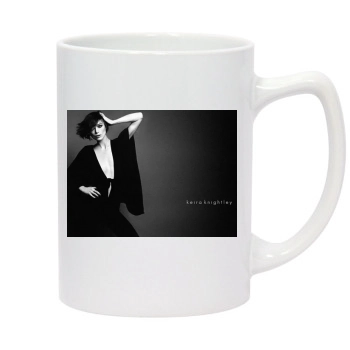 Keira Knightley 14oz White Statesman Mug