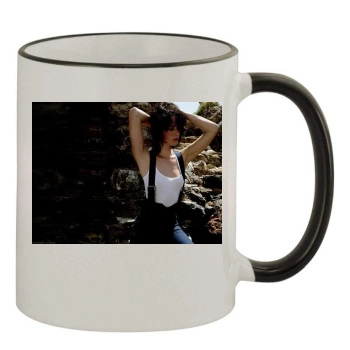 Lena Headey 11oz Colored Rim & Handle Mug