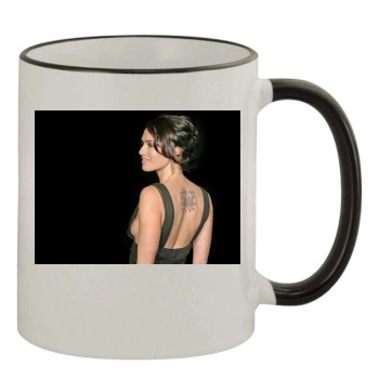 Lena Headey 11oz Colored Rim & Handle Mug