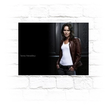 Lena Headey Metal Wall Art