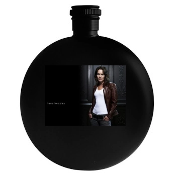 Lena Headey Round Flask