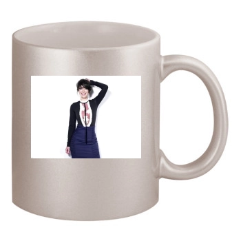 Lena Headey 11oz Metallic Silver Mug