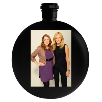 Malin Akerman Round Flask