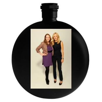 Malin Akerman Round Flask