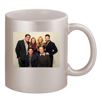 Malin Akerman 11oz Metallic Silver Mug