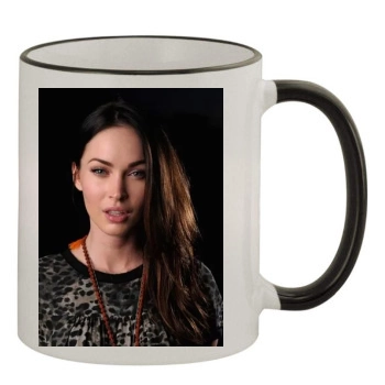 Megan Fox 11oz Colored Rim & Handle Mug