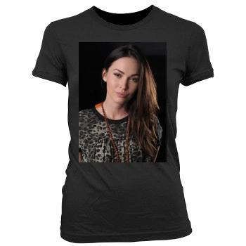 Megan Fox Women's Junior Cut Crewneck T-Shirt