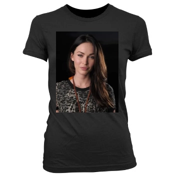 Megan Fox Women's Junior Cut Crewneck T-Shirt