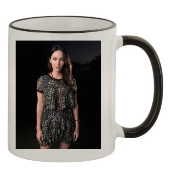 Megan Fox 11oz Colored Rim & Handle Mug