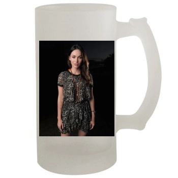 Megan Fox 16oz Frosted Beer Stein