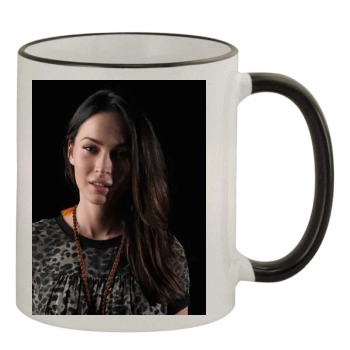 Megan Fox 11oz Colored Rim & Handle Mug