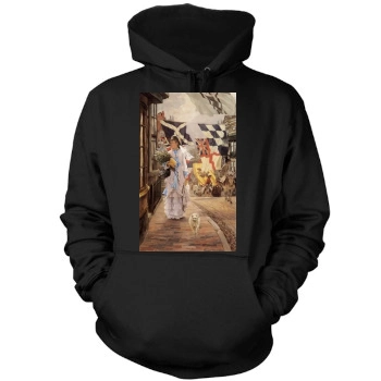 James Tissot Mens Pullover Hoodie Sweatshirt