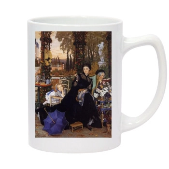 James Tissot 14oz White Statesman Mug