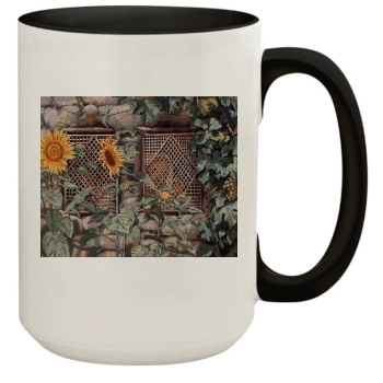 James Tissot 15oz Colored Inner & Handle Mug