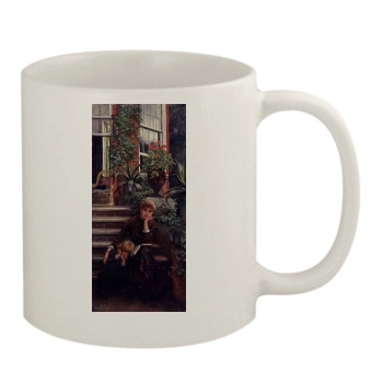 James Tissot 11oz White Mug