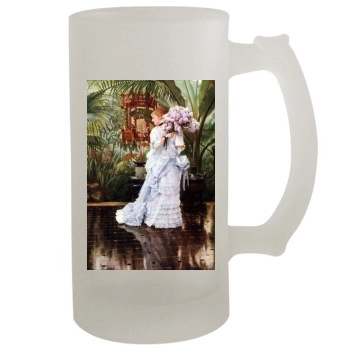 James Tissot 16oz Frosted Beer Stein