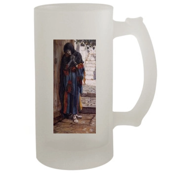 James Tissot 16oz Frosted Beer Stein