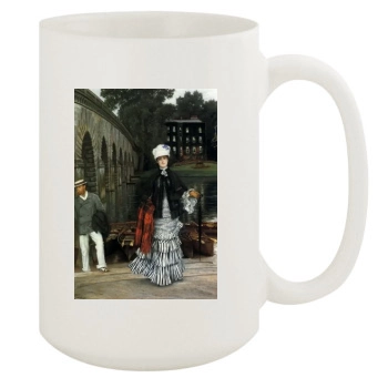 James Tissot 15oz White Mug