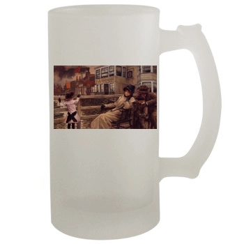 James Tissot 16oz Frosted Beer Stein