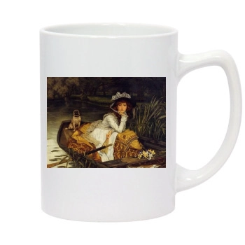 James Tissot 14oz White Statesman Mug