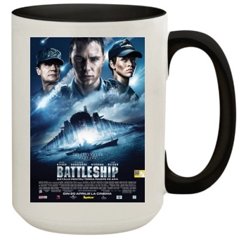 Battleship (2012) 15oz Colored Inner & Handle Mug