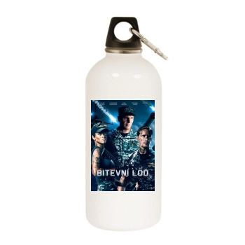 Battleship (2012) White Water Bottle With Carabiner