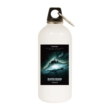 Battleship (2012) White Water Bottle With Carabiner