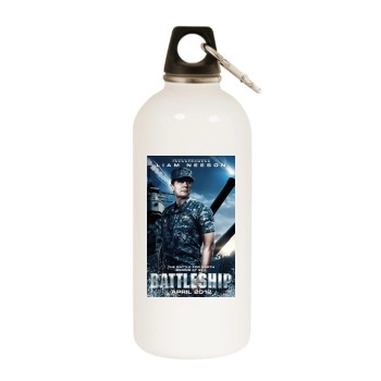 Battleship (2012) White Water Bottle With Carabiner