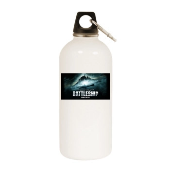 Battleship (2012) White Water Bottle With Carabiner