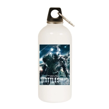 Battleship (2012) White Water Bottle With Carabiner