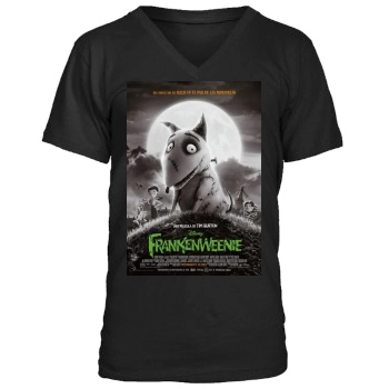 Frankenweenie (2012) Men's V-Neck T-Shirt